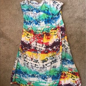 Volcom Dress, Strapless, Small
